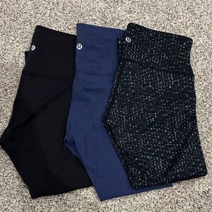 lululemon leggings set of 3